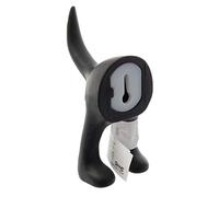 IKEA Black BASTIS Dog Tail Hook - soft rubber - Hang from Tail