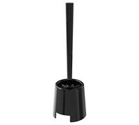 Ikea BOLMEN Toilet brush/holder, simple design in durable and hardwearing plastic that effectively keeps the toilet clean.[black], Height: 36.5 cm