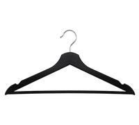 Ikea Bumerang Curved Clothes Wood Hanger, Black 24pack