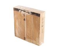 IKEA BURFJORD Solid Oak Wooden Bed Riser Legs, 20cm, 20 x 5.5 x 5.5 cm, 202.996.93 - Pack of 4