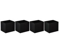 Ikea DRONA BLACK Storage Box - 33 x 38 x 33 cm - for EXPEDIT Shelving Unit - SET OF FOUR