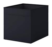 IKEA Drona Foldable Black Fabric Storage Box 33 x 38 x 33 cm
