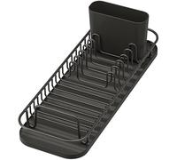 IKEA Drying Rack, LILLHAVET Multifunctional, Anthracite, 17.4 x 47.8 x 14 cm, Rust Resistant, Fits over Sink, Compatible with Various Dishware Types