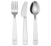 IKEA Fabler 3-Piece Cutlery Set, Stainless Steel