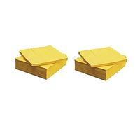 IKEA FANTASTISK Paper Napkin(200, Yellow)
