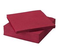 IKEA FANTASTISK Paper Napkin, Dark Red (50)
