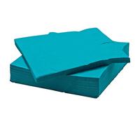 IKEA FANTASTISK paper napkin, turquoise, 40x40 cm