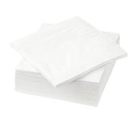 IKEA Fantastisk Paper Napkins, White, Pack of 50, 24 x 24 cm, Single Pack