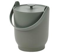IKEA FARMARKVAST bin with lid for organic waste, grey-green, 4 l