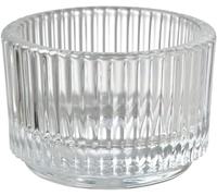 Ikea FINSMAK Tealight holder, clear glass 3.5 cm