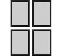 Ikea FISKBO A4 Photo Frames, 21x30cm, Black - Set of 4