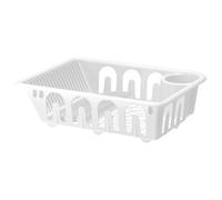 IKEA FLUNDRA dish drainer, white