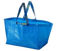 Ikea FRAKTA Carrier bag, large, 55x37x35 cm /71 l [Blue] (Blue, 20)