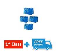 IKEA FRAKTA Large Blue Carrier Bags Moving, Laundry & Shopping Bag 1,2,3,4,5,10