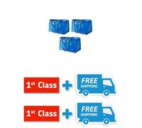 IKEA FRAKTA Large Blue Carrier Bags Moving, Laundry & Shopping Bag 1,2,3,4,5,10