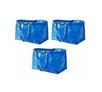 IKEA FRAKTA Large Blue Carrier Bags Moving, Laundry & Shopping Bags 1,2,3,4,5,10