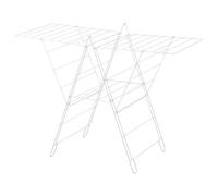 IKEA FROST Foldable Laundry Cloth Drying Rack In/Outdoor Towel Dryer White