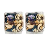 Ikea FRUKTSKOG Scandinavian Forest Scented Potpourri, Vetiver & Geranium, Dried Aromatic Plant Parts - Set of 2 x 90g Bags
