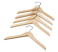 Ikea Hanga Children's Coat Hanger Natural 5 Pack 601.787.69
