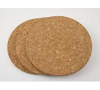 Ikea HEAT Trivet - 19 x 1 CM Round Cork Coaster Mat, Heat Resistant