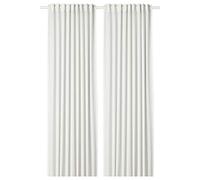 IKEA HILJA Curtains, 1 Pair, 145x300 cm, White