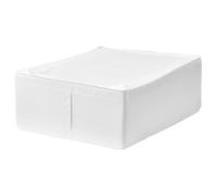 Ikea Home cloths Storage case, 44x55x19 cm (white), fabric is made of recycled polyester (302.903.62)