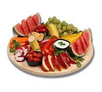 IKEA IKE-900.744.83, Brown SNUDDA Rotating Plate, Solid Birch Wood, 39 cm, Wood, 39 x 39 x 4 cm