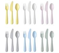 IKEA KALAS 18-Piece Cutlery Set, Mixed Colours (4)