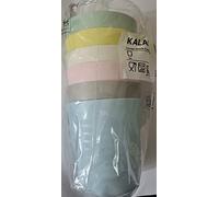 IKEA Kalas Baby/Toddler Plastic Drinking Mugs, Assorted Pastel Colors, Pack of 6, BPA Free