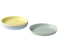 IKEA Kalas Baby/Toddler Plates, Assorted Pastel Colors, Pack of 6, BPA Free