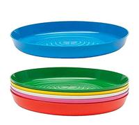 IKEA Kids Plates, Assorted, 19 x 19 x 5 cm