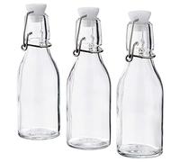 IKEA KORKEN bottle with stopper, 15 lear glass