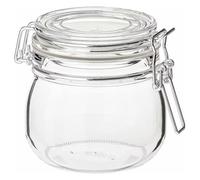Ikea KORKEN Jar with lid, 0.5 l (Clear Glass)