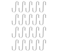 IKEA KUNGSFORS Stainless Steel Kitchen S-Hooks - Set of 20