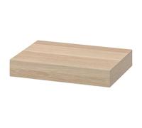 IKEA LACK wall shelf, white stained oak effect, 30x26 cm