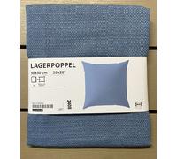 IKEA LAGERPOPPEL Cushion Cover, Blue-Grey, 50x50 cm / 20x20" Brand NEW