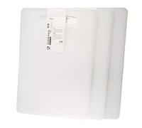 Ikea Legitim White Chopping Boards with Handles, 34x24x0.8 Centimetres, Plastic, Dishwasher-Safe, 902.022.68 - Set of 3
