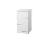 Ikea MALM Chest of 3 drawers, white 40x78 cm