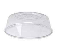 Ikea Microwave Lid, 26 cm, Grey, PRICKIG, Polypropylene Plastic, Round, 1 Piece, Microwaveable, Dishwasher Safe