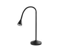 Ikea NAVLINGE Minimalist Flexible LED Desk Spotlight Table Lamp, Black, 200lm, Warm White 2700K, 1.9W, UK Plug, 404.049.09, 404.049.09-1