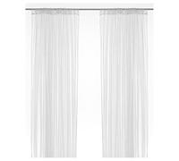 Ikea - Net curtains - White, 280 x 250 cm , Comprises: 2 net curtains.