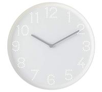 Ikea Plastic Wall Clock (White, 25 cm)