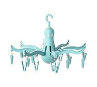 Ikea PRESSA Hanging dryer 16 clothes pegs, Suitable for both indoor and outdoor use [ Light Blue, 2PCS ]