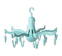 IKEA Pressa Hanging Dryer with 16 Clothes Clips, Blue