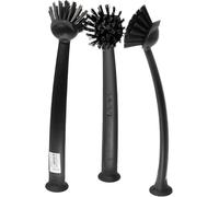 IKEA RINNIG Dish Brush Dark Grey - Set of 3