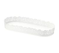 Ikea Samverka Candle Dish Oval White 503.887.20 Size 13 ¾x6