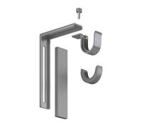 Ikea Silver Betydlig Curtain Rod Wall or Ceiling Adjustable Bracket Drapes Hardware by IKEA