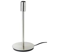IKEA SKAFTET Table Lamp Base Nickel-Plated (30 cm