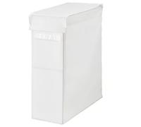 IKEA SKUBB Laundry Basket Bag with Foldable Stand White Clothes Hamper 80L