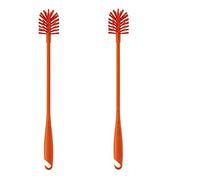 Ikea Soft Bristles Bottle Brush (Red, 43 cm, 17 Inches) - Pack of 2